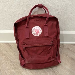 Fjallraven Kanken Backpack in Ox Red